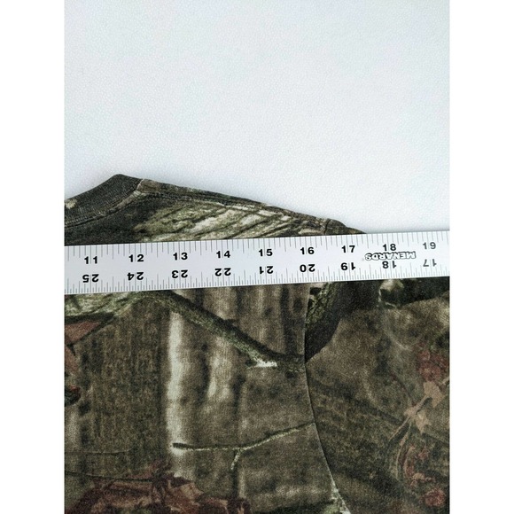 Womens Mossy Oak Break Up Infinity Camo T Shirt Size L Hunting Green Brown - Picture 5 of 9